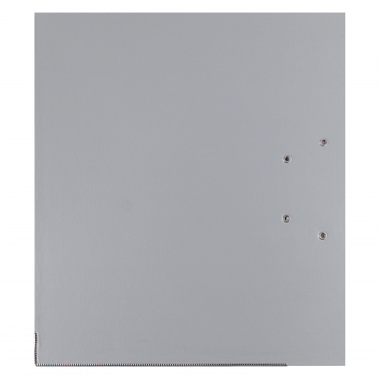 Папка-регистратор А4, 75 мм, картон, покрытие ПВХ, серый KLERK 200028-18