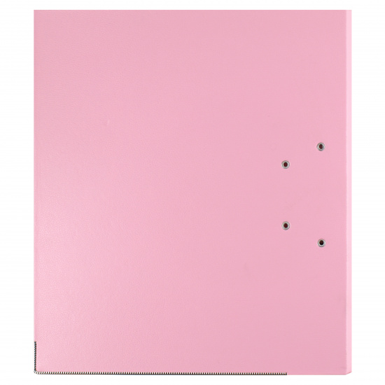 Папка-регистратор А4, 75 мм, картон, покрытие ПВХ, розовый KLERK 205996-48