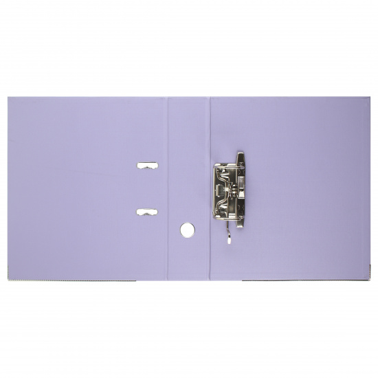 Папка-регистратор А4, 75 мм, картон, покрытие ПВХ, сиреневый KLERK 205996-50