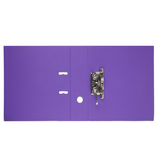 Папка-регистратор А4, 75 мм, картон, покрытие ПВХ, фиолетовый KLERK 205996-1
