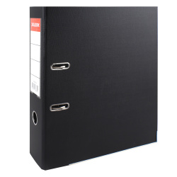 Папка-регистратор А4, 75 мм, картон, покрытие ПВХ, черный KLERK 205996-19