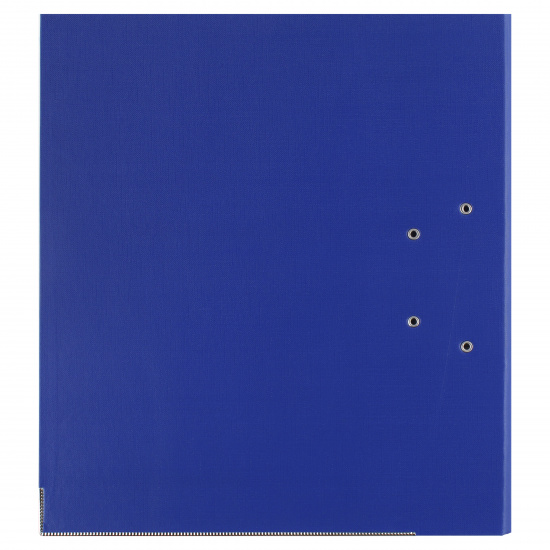 Папка-регистратор А4, 75 мм, картон, покрытие ПВХ, синий KLERK 205996-21
