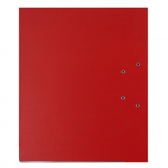 Папка-регистратор А4, 75 мм, картон, покрытие ПВХ, красный KLERK 205996-7