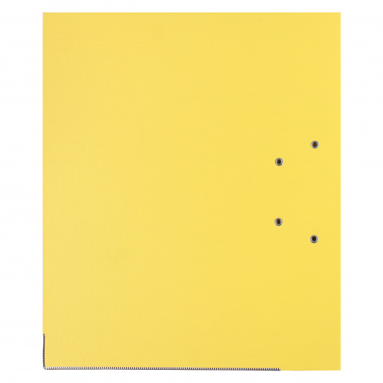 Папка-регистратор А4, 75 мм, картон, покрытие ПВХ, желтый KLERK 205996-5