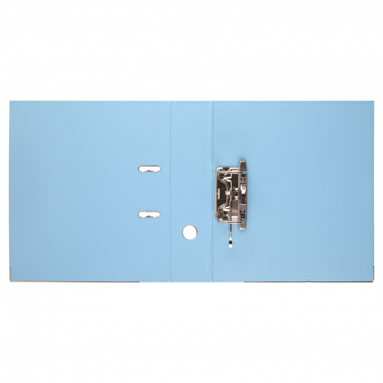 Папка-регистратор А4, 75 мм, картон, покрытие ПВХ, голубой KLERK 205996-9