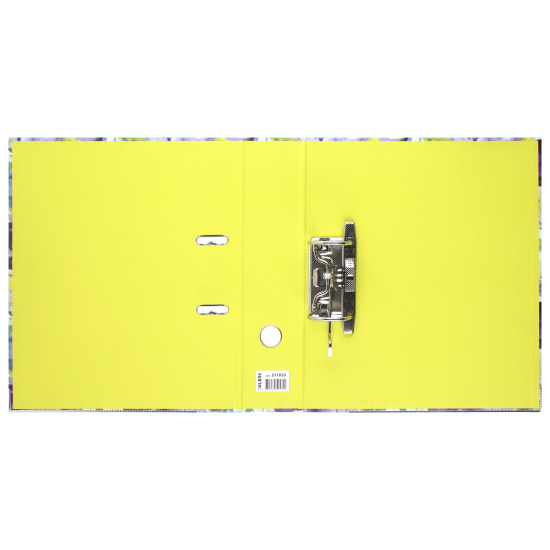 Папка-регистратор А4, 75 мм, ламинированный картон Crocuses KLERK 211839