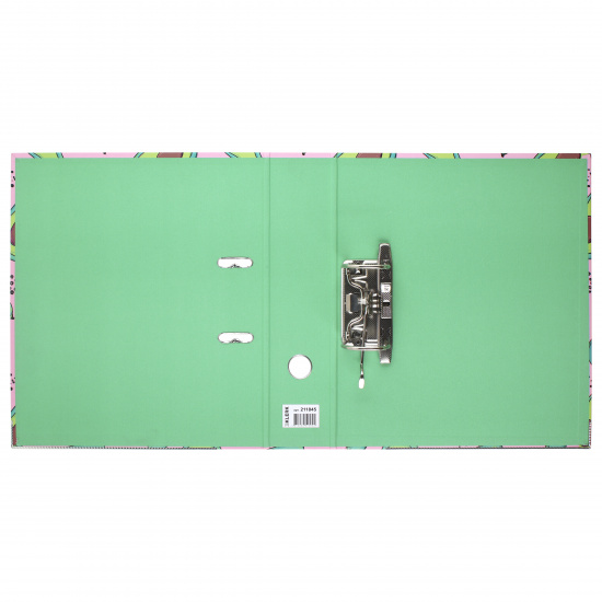 Папка-регистратор А4, 75 мм, ламинированный картон Avocado KLERK 211845