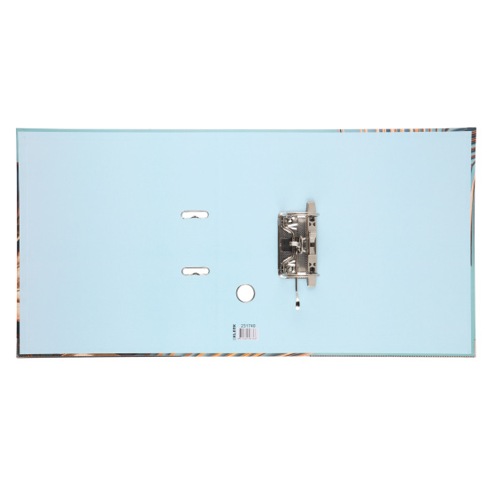 Папка-регистратор А4, 75 мм, ламинированный картон, голубой Night Tropic FIORENZO 231740