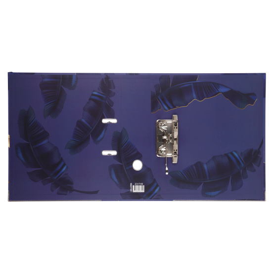 Папка-регистратор А4, 75 мм, ламинированный картон, синий Gold Tropic FIORENZO 231749