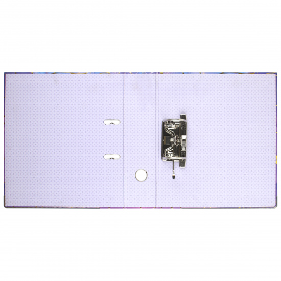 Папка-регистратор А4, 75 мм, ламинированный картон Violet Marble deVENTE 3091907