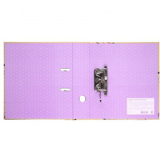 Папка-регистратор А4, 75 мм, картон, коричневый Bloom Garden deVENTE 3090201