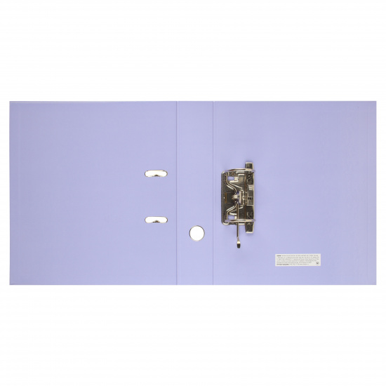Папка-регистратор А4, 70 мм, ламинированный картон, лаванда Лаванда Pastel Hatber 70ПР4_05019