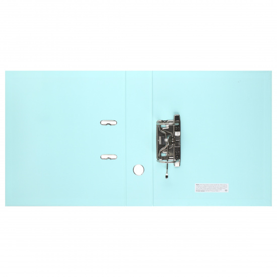 Папка-регистратор А4, 70 мм, ламинированный картон, мята Мята Pastel Hatber 70ПР4_05039