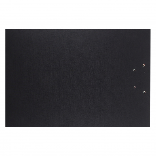 Папка-регистратор А3, горизонтальный, 75 мм, полипропилен, черный deVENTE 3092801