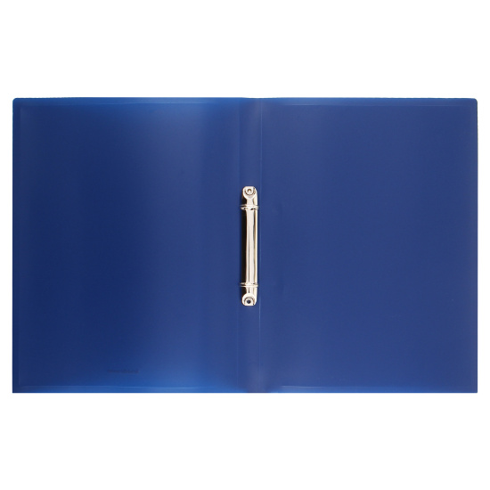 Папка на кольцах А4, пластик, ширина корешка 24 мм, 2 кольца, синий Erich Krause 49965