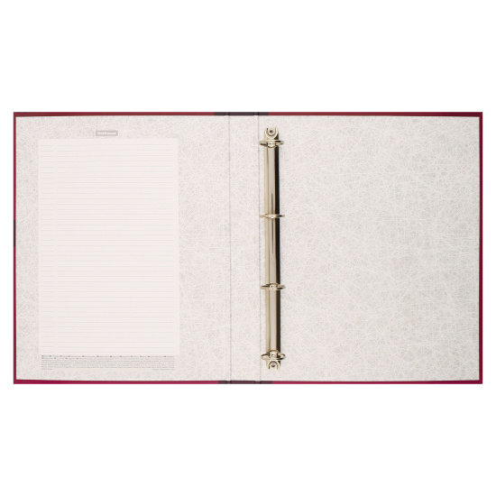 Папка на кольцах А4, ламинированный картон, ширина корешка 35 мм, 4 кольца, красный Erich Krause 19875