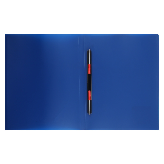 Папка-скоросшиватель А4, пластик, ширина корешка 17 мм, синий Erich Krause 50121