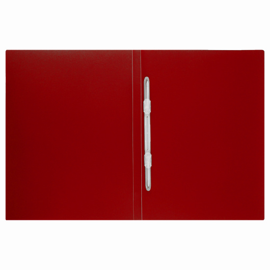 Папка-скоросшиватель А4, пластик, ширина корешка 15 мм, красный KLERK 190932