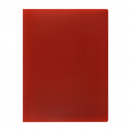 Папка-скоросшиватель А4, пластик, ширина корешка 15 мм, красный KLERK 190937