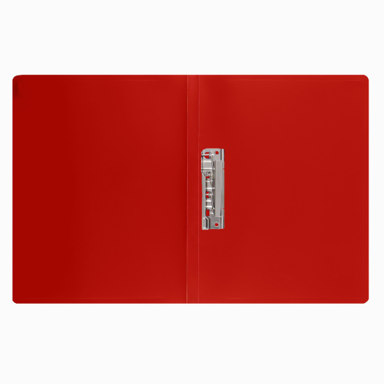 Папка с зажимом А4, пластик, толщина пластика 0,50 мм, 1 зажим, цвет красный KLERK 213878-KL/PZ05Cred