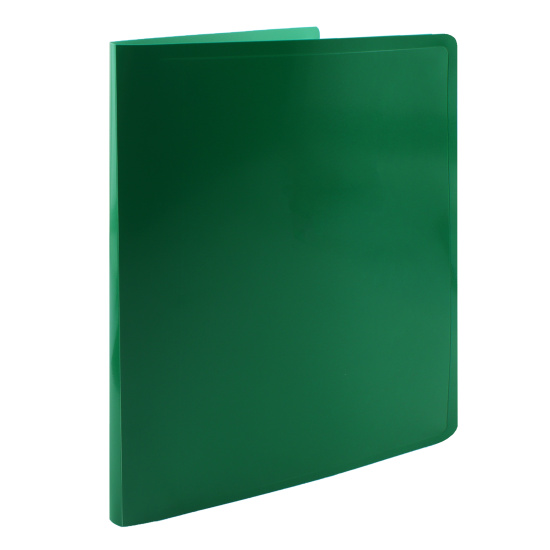 Папка с зажимом А4, пластик, толщина пластика 0,50 мм, 1 зажим, цвет зеленый KLERK 213877-KL/PZ05Cgrn