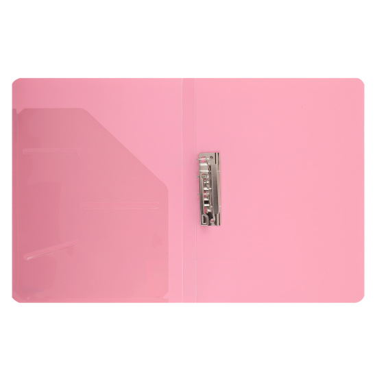 Папка с зажимом Pastel А4, пластик, толщина пластика 0,65 мм, цвет розовый deVENTE 3110802