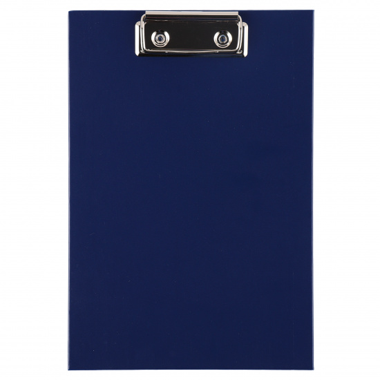 Планшет с зажимом А5, картон, покрыт бумвинилом, толщина 2,0 мм, цвет синий Standard Erich Krause 49445