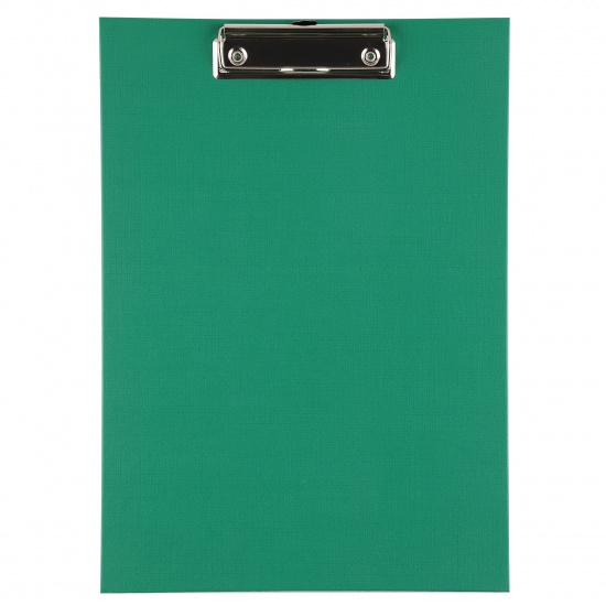 Планшет с зажимом А4, картон, покрытие ПВХ, толщина 2,0 мм, цвет зеленый Expert Complete EC18723