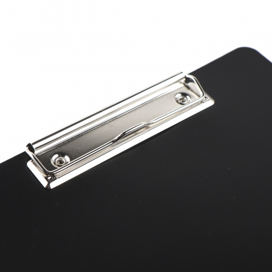 Планшет с зажимом А4, пластик, толщина 1,0 мм, цвет черный KLERK 213880