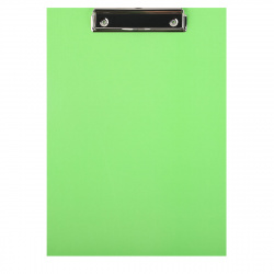 Планшет с зажимом А4, ламинированный картон, толщина 2,0 мм, цвет зеленый Neon Erich Krause 45409