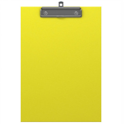 Планшет с зажимом А4 ламин Erich Krause Neon 45410 желт