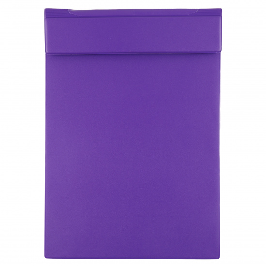 Планшет с зажимом А4, картон, покрытие ПВХ, цвет фиолетовый ДПС 2967.РУ-110