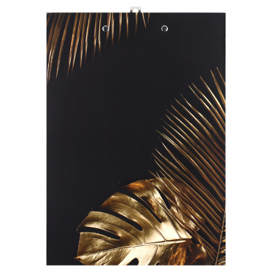 Планшет с зажимом А4, ламинированный картон, толщина 3,0 мм Night Tropic КОКОС 230948