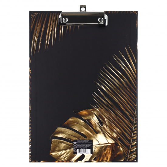 Планшет с зажимом А4, ламинированный картон, толщина 3,0 мм Night Tropic КОКОС 230948