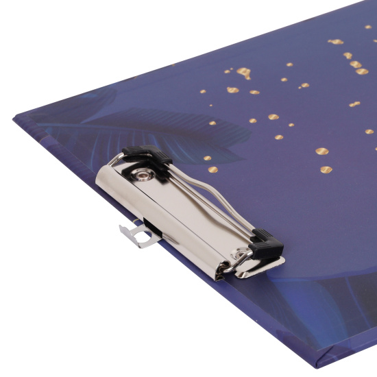 Планшет с зажимом А4, ламинированный картон, толщина 3,0 мм Gold Tropic FIORENZO 231733
