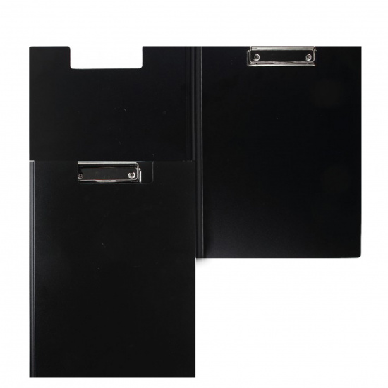 Папка-планшет с зажимом А4, пластик, толщина 2,0 мм, цвет черный deVENTE 3034508