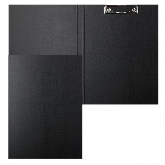 Планшет с зажимом А4, картон, покрытие ПВХ, цвет черный Classic Expert Complete EC18821