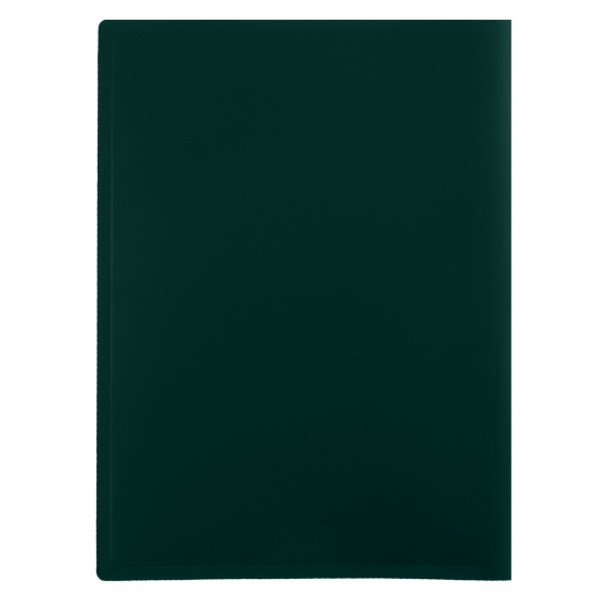 Папка 10 файлов, А4, пластик, цвет зеленый Erich Krause 43062