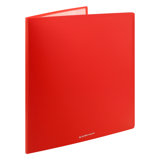 Папка 10 файлов, А4, пластик, цвет красный Erich Krause 43063