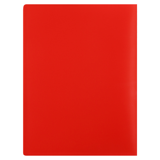 Папка 10 файлов, А4, пластик, цвет красный Erich Krause 43063
