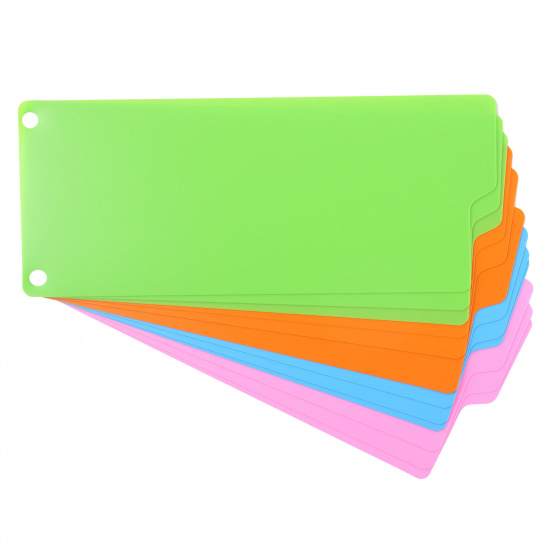 Разделитель Selection пластик, А5 (105*240 мм), 12 листов, цветовой - 4 цвета Attache 328392