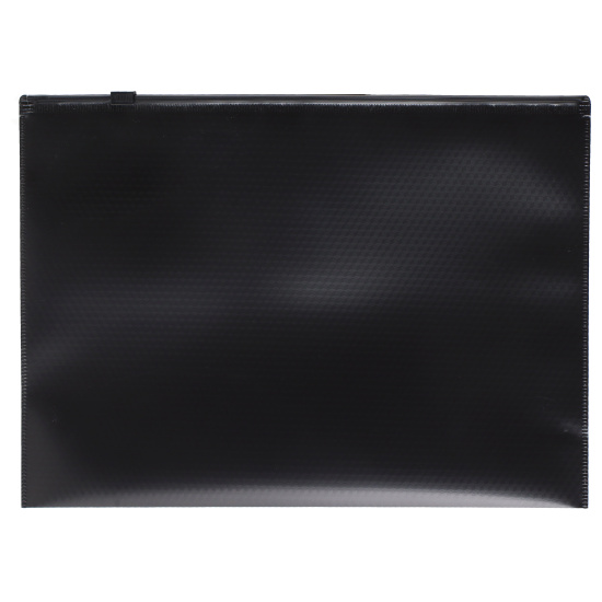 Папка на молнии В5, 214*289 мм, ПВХ, цвет черный Erich Krause 55081