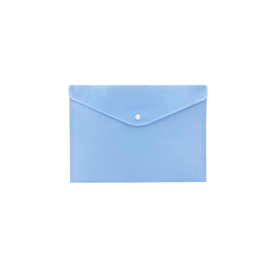 Папка конверт на кнопке Ананас А6 (115*165мм), пластик, цвет рисунок КОКОС 205698