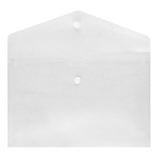 Папка-конверт на кнопке А5, 0,15 мм KLERK 232521