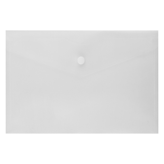 Папка-конверт на кнопке А5, 0,15 мм KLERK 232521