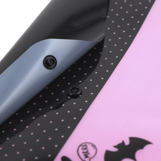 Папка-конверт на кнопке А4, 0,15 мм, цвет черный/розовый Cat secret КОКОС 240726