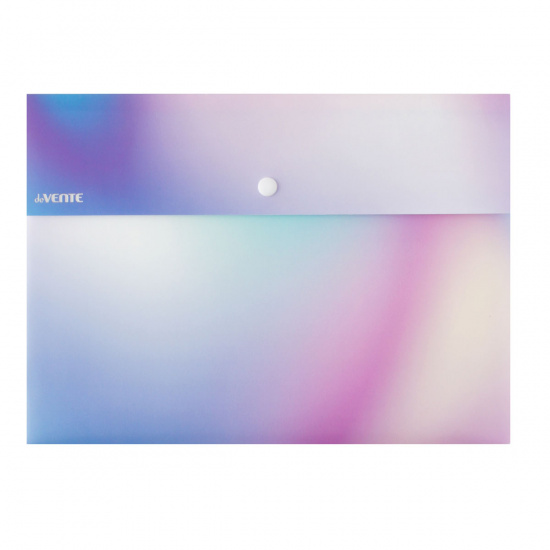 Папка-конверт на кнопке А4 (230*320 мм), 0,35 мм Rainbow deVENTE 3071855
