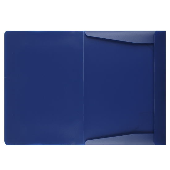 Папка на резинке А4, пластик, 0,70 мм, цвет синий Erich Krause 50396
