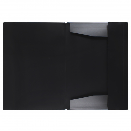 Папка на резинке А4, пластик, 0,40 мм, 20 мм, цвет черный Moto deVENTE 3070201