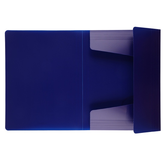Папка на резинке А4, пластик, 0,55 мм, цвет синий Erich Krause 54908